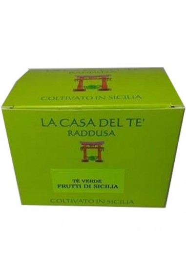 Tè verde siciliano e frutti di Sicilia 50 gr