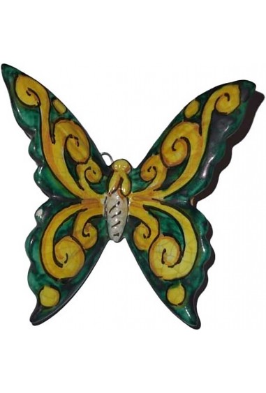 Farfalla in Ceramica di Caltagirone
