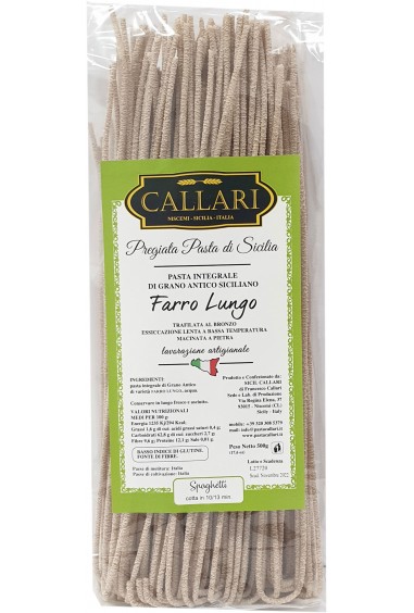 Spaghetti di grano antico integrale Farro Lungo 500g