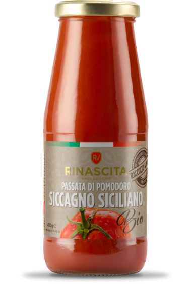 Organic Siccagno Tomato Puree 410 g
