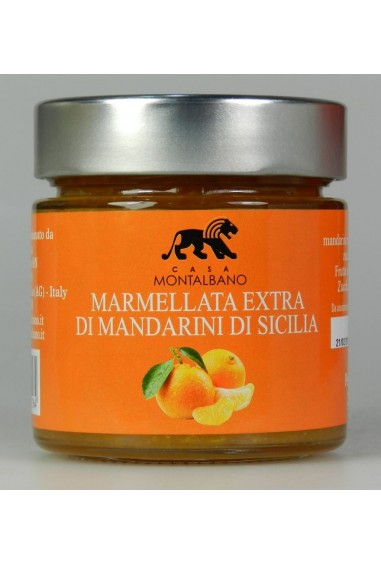 Marmellata extra di mandarini di Sicilia 340g