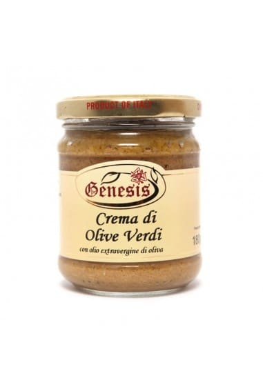 Crema di olive verdi 180g
