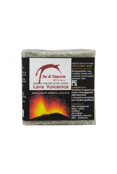 Sapone Naturale Lava Vulcanica