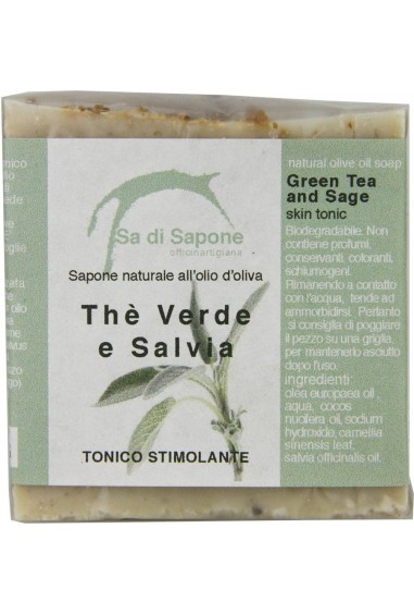Sapone Naturale The Verde e Salvia