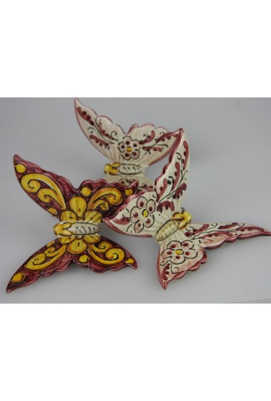 Farfalla in Ceramica di Caltagirone 50g