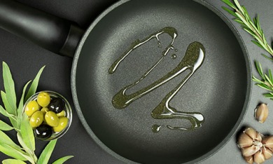 Friggere con olio di oliva